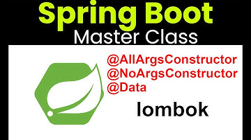 @AllArgsConstructor and @NoArgsConstructor @Data annotations using Spring Boot