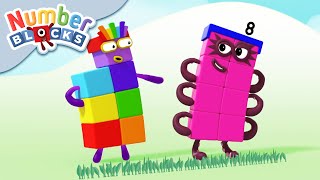 @Numberblocks | Let's Get Sporty​ 🚴‍🏊‍♂️​🏃‍♂️​ | Learn to Count