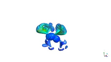 CFD and MBD simulation for an insect (bee) with the help of ANSYS FLUENT, MATLAB, and ADMAS. Part 1