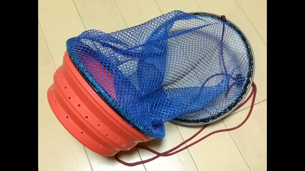 タナゴ釣り用 自作フラシ(ビク（魚籠） Handmade Fish basket - YouTube