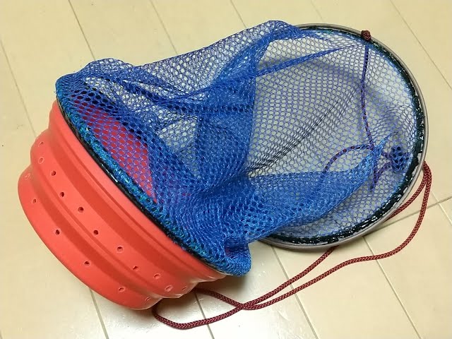 タナゴ釣り用 自作フラシ(ビク（魚籠） Handmade Fish basket - YouTube