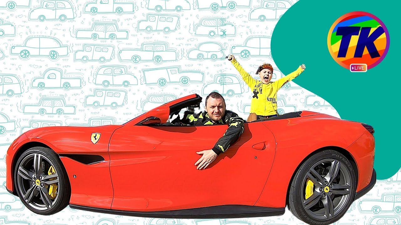 Timkos Ferrari Ride On Adventure BEGINS!