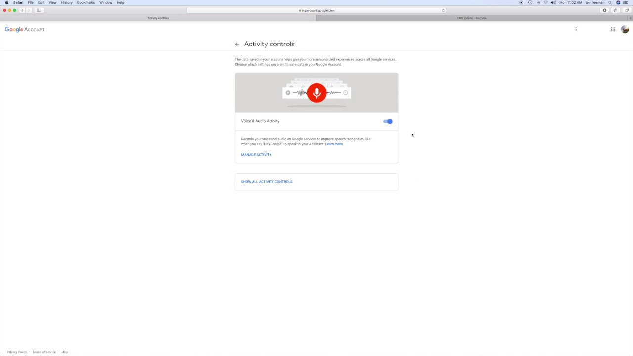 How To Turn Off Voice Activation In Google Account On Your Desktop