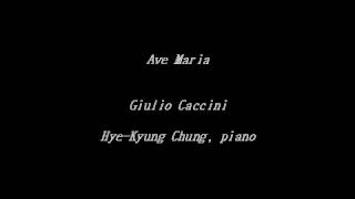 Video thumbnail of "Ave Maria - Caccini -  Accompaniment"