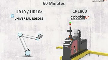 cobotizur CT series - 60 minutes to Palletizing with Universal Robots - UR10/UR10e