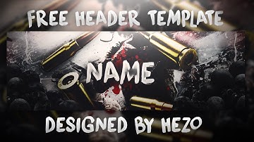 FREE GFX: TWITTER HEADER TEMPLATE PSD