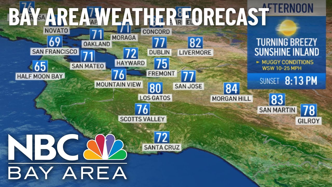 Bay Area Forecast: Morning Clouds, Mild Weekend - YouTube