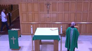 8:30 AM - Daily mass,
