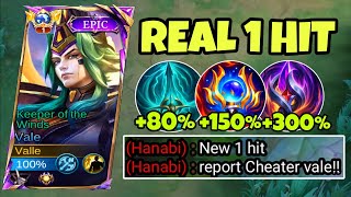 TOP GLOBAL VALE FULL DAMAGE BUILD IS SO BROKEN 2026 IS REAL!! VALE BEST BUILD & EMBLEM 2026 - MLBB
