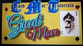 Great Move. Card Mat Tutorials.