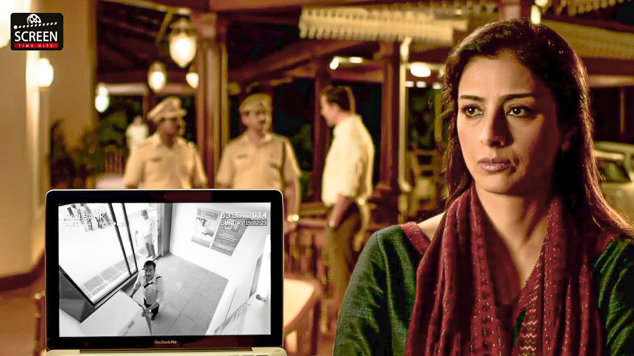 Ajay Devgn Got Exposed By Tabu | Drishyam | Superhit Suspense Movie Scene | Hit Bollywood Movie