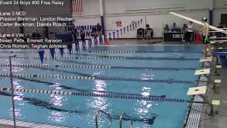 Jeep Boys & Girls Swimming - Dubois vs Vincennes Lincoln @ Northeast Dubois Pool 01-26-2021