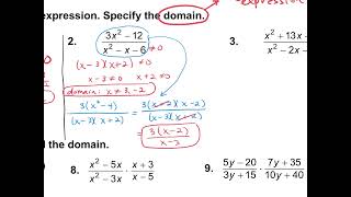 Algebra 2, 4-3 Additional Practice Profile