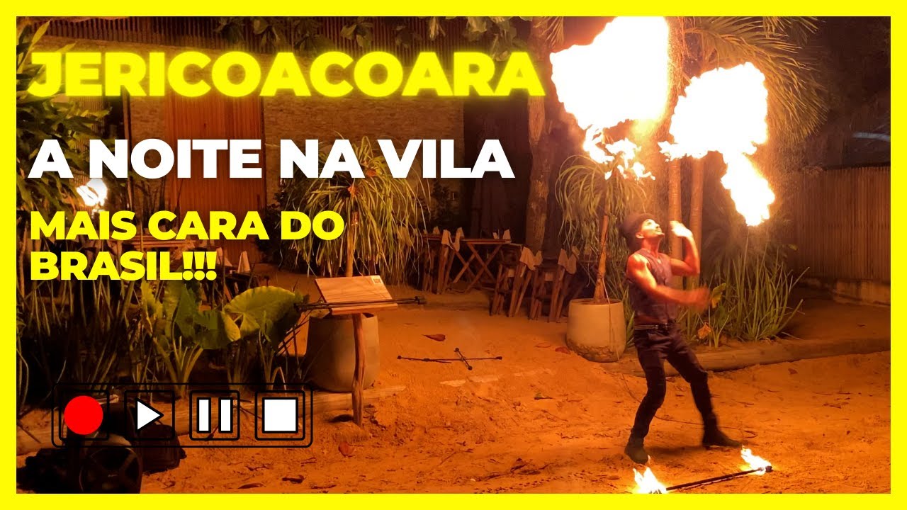 JERICOACOARA: A vida noturna no paraíso