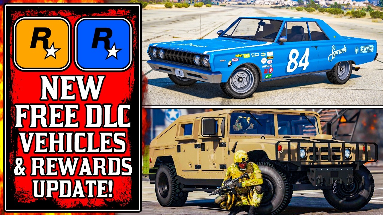 FREE $3 MILLION DLC VEHICLE Unlocks, The NEW GTA Online UPDATE & More! (New GTA5 Update)