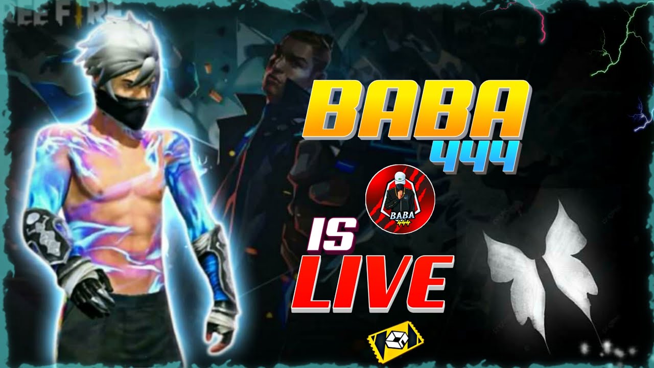 BABA 444 Is Live🔥 | Team Code Giveaway | Unlimted Custom Room 