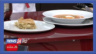 BYREK ME PULE DHE ORIZ/ SUPE ME SPECA TE KUQE (Receta nga znj.Katerina)