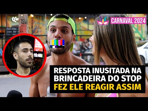 BRINCADEIRA do STOP no CARNAVAL DE SÃO PAULO