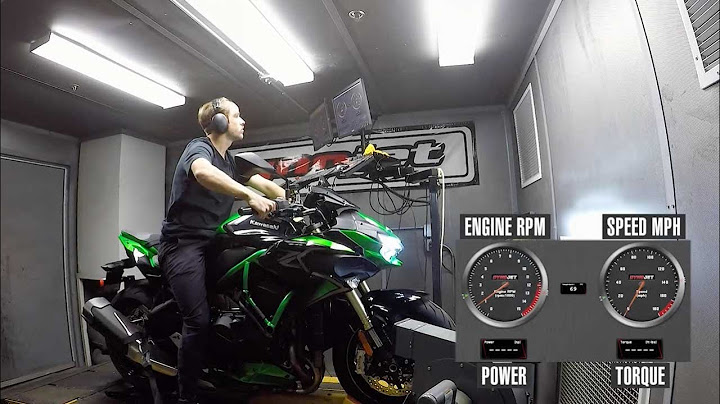 2021 Kawasaki Z H2 SE Dyno Test | Cycle World