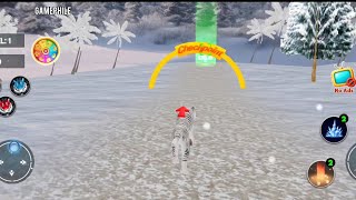 SNOW TIGER FAMILY SIMULATOR 3D ANDRIOD GAMEPLAY #1 screenshot 5