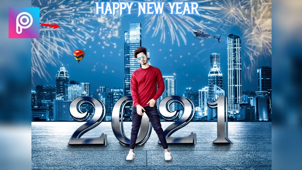 Picsart Happy New Year 2021 Photo Editing | New Year Editing | Picsart  Editing - YouTube