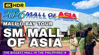 [4K HDR] SM Mall Of Asia IKEA & SM By The Bay Walking Tour 2026 | Pasay City, Philippines