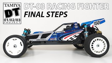 Tamiya DT-01/02/03 Project #10: Finishing the Tamiya Racing Fighter (DT-03) Body, Wheels, Tires!