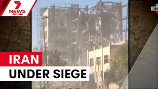 U.S. and Israel strike Iran as drone war escalates | 7NEWS