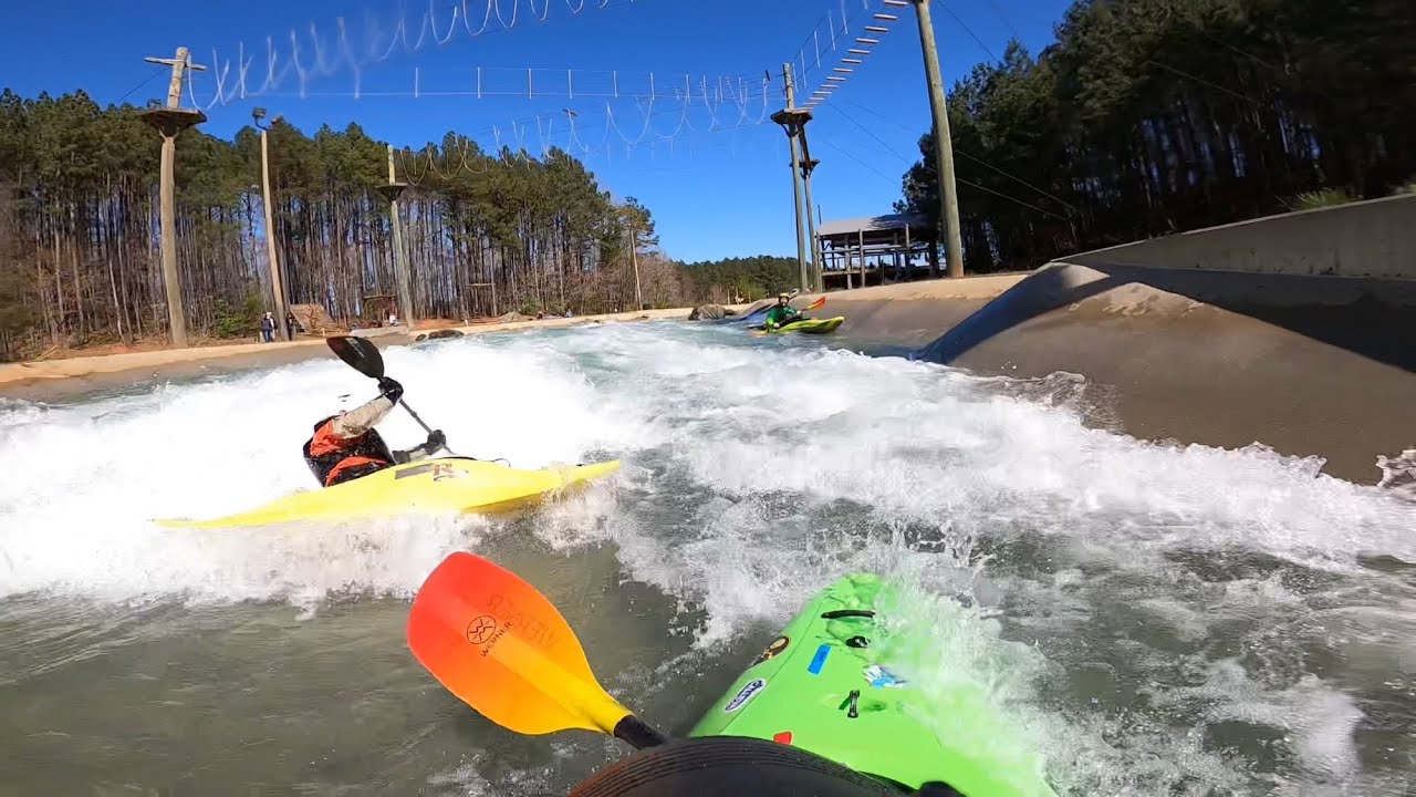 Charlotte Whitewater Center Kayaking - YouTube