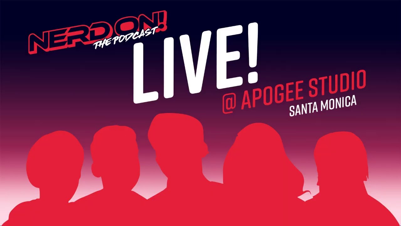 Nerd On's First LIVE show! @ Apogee Studio