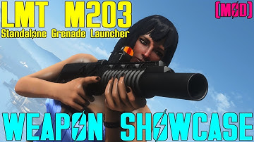 Fallout 4: Weapon Showcases: LMT M203 (Mod)