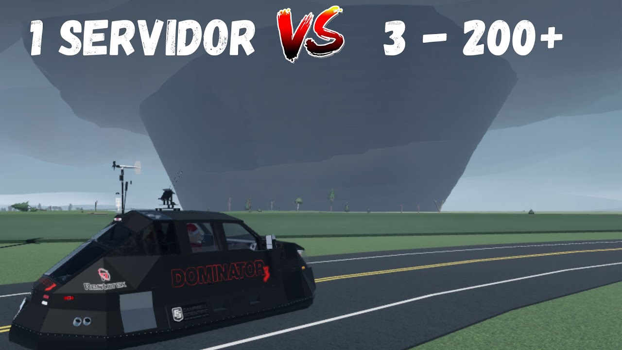 1 Servidor VS 3 Tornados 200+ Mph / Twisted - Roblox - YouTube