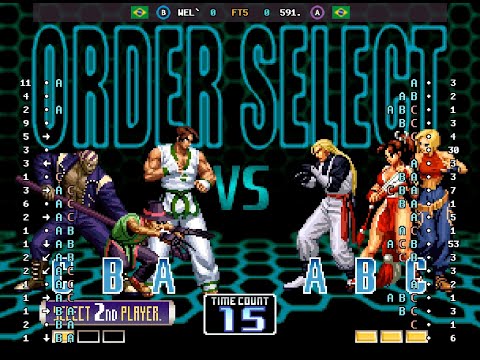 The King of Fighters 2002 - 🇧🇷 WEL`(B) vs 🇧🇷 591.(A) | Fightcade (2026-01-09 14:13 UTC)