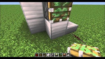 Minecraft - 2 Minutes of Redstone: Automatic Wheat Farm