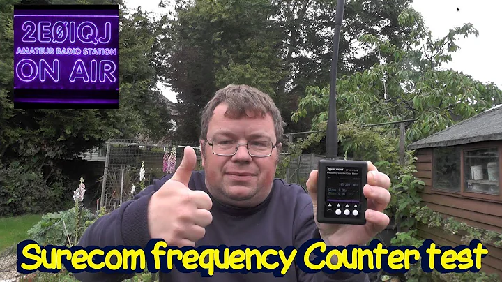 Surecom Frequency counter test