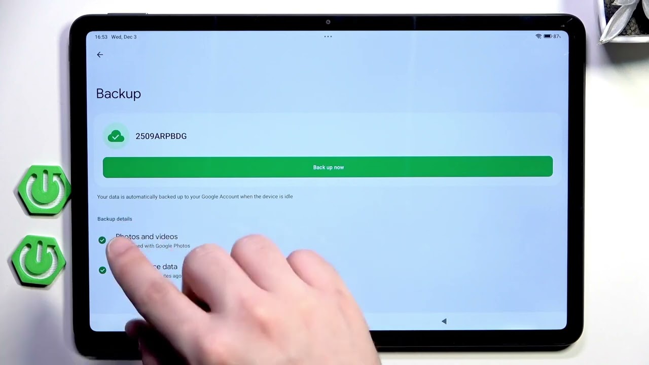 POCO Pad M1 – كيفية إنشاء نسخة احتياطية للبيانات