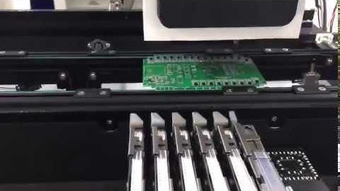 SMT NEODEN7 model 6 heads pick comonents in one time with high speed