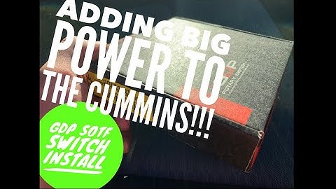 How to install GDP sotf switch on cummins ez lynk tuner 6.7 diesel SHIFT ON THE FLY 4K!!