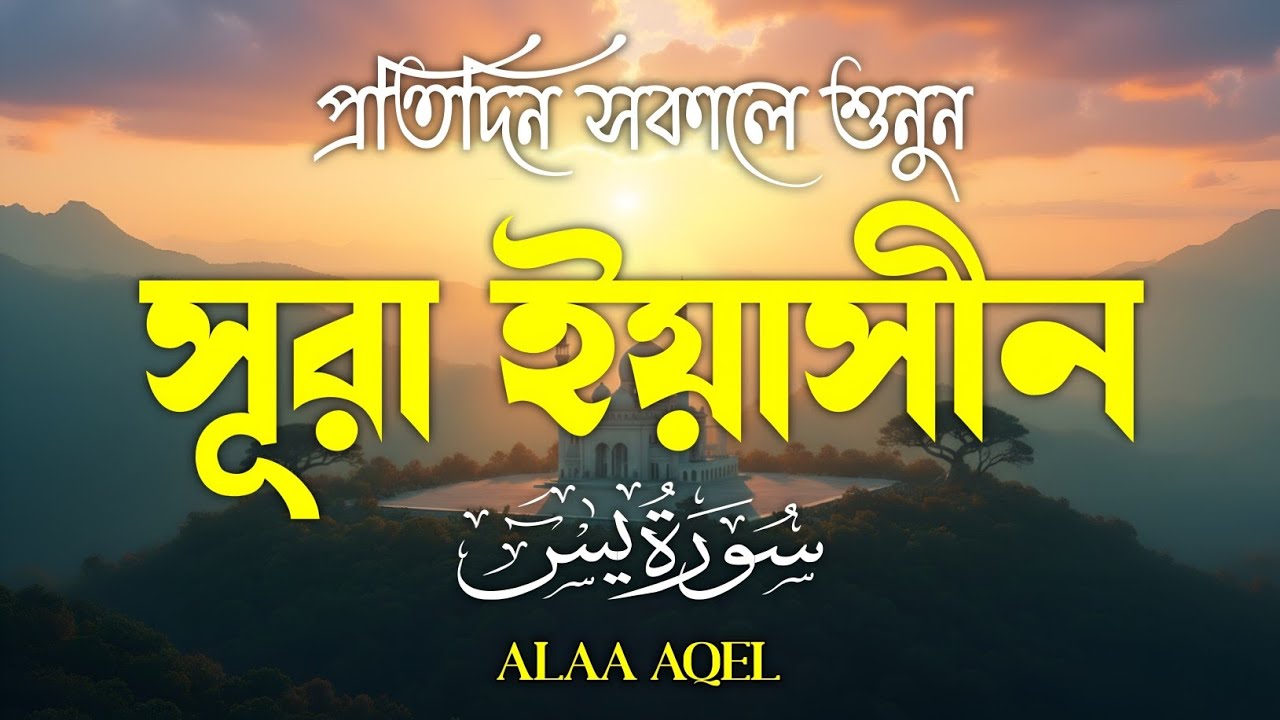 প্রতিদিন সকালে শুনুন – মন জুড়ানো কণ্ঠে সূরা ইয়াসিন | (سورة يس) Surah Yasin | Morning Tilawat