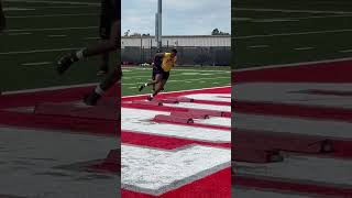 Jahkeim Stewart, 5-star 2026 defensive lineman, workouts with Larry Johnson at Ohio State