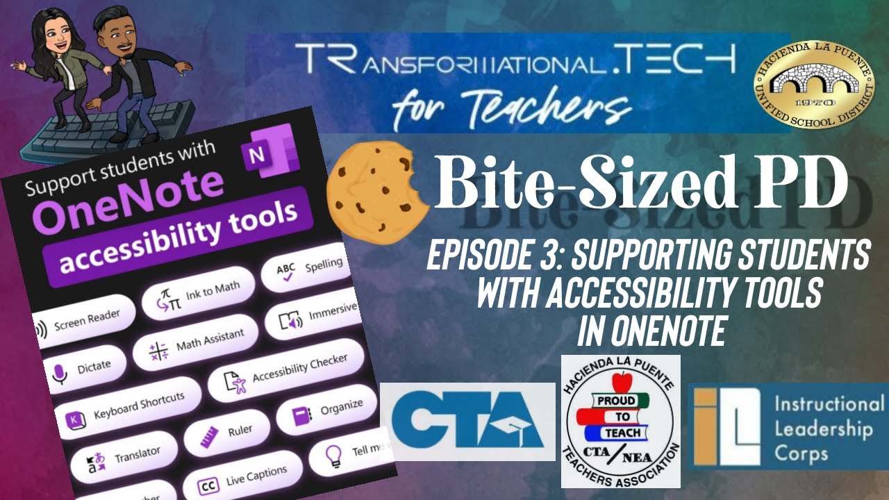 Bite-Sized PD - Accessibility Tools in OneNote - YouTube