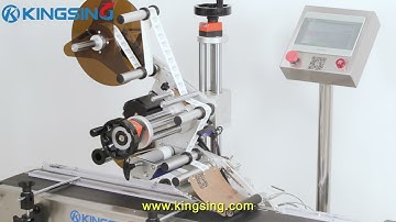 Automatic Flat Surface Labeling Machine