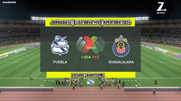 Puebla vs Guadalajara | Jornada 14 LIGA BBVA MX | APERTURA 2024 | FIFA