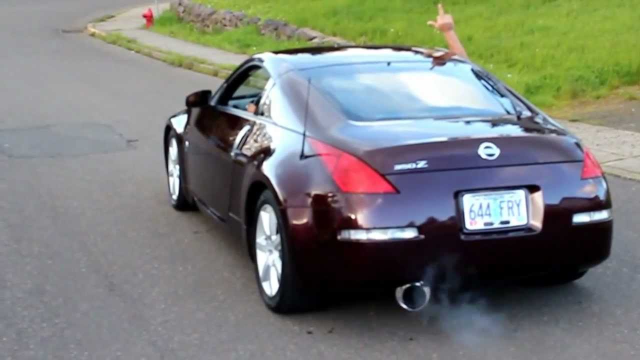 2003 350z with Greddy RS exhaust