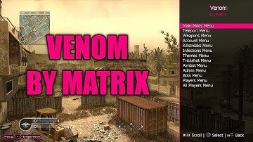 [PS3/COD4/1.40] Venom Host/Non-Host SPRX By Matrix Free! [DEX ONLY]