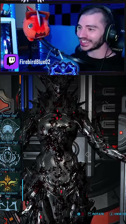 adorable and deadly (full look is at the end)  #warframe #warframecommunity #warframefashion #twitch