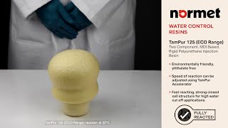 TamPur 125 (ECO Range) - High Foaming High Strength Polyurethane Injection Resin Reaction Video