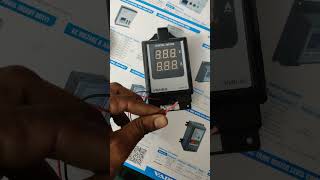 Venex Digital Amp And Voltage Wall Mount Meter For Single Phase And Three Phase Model- Agri Av