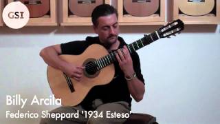 'Dedication' played by Billy Arcila