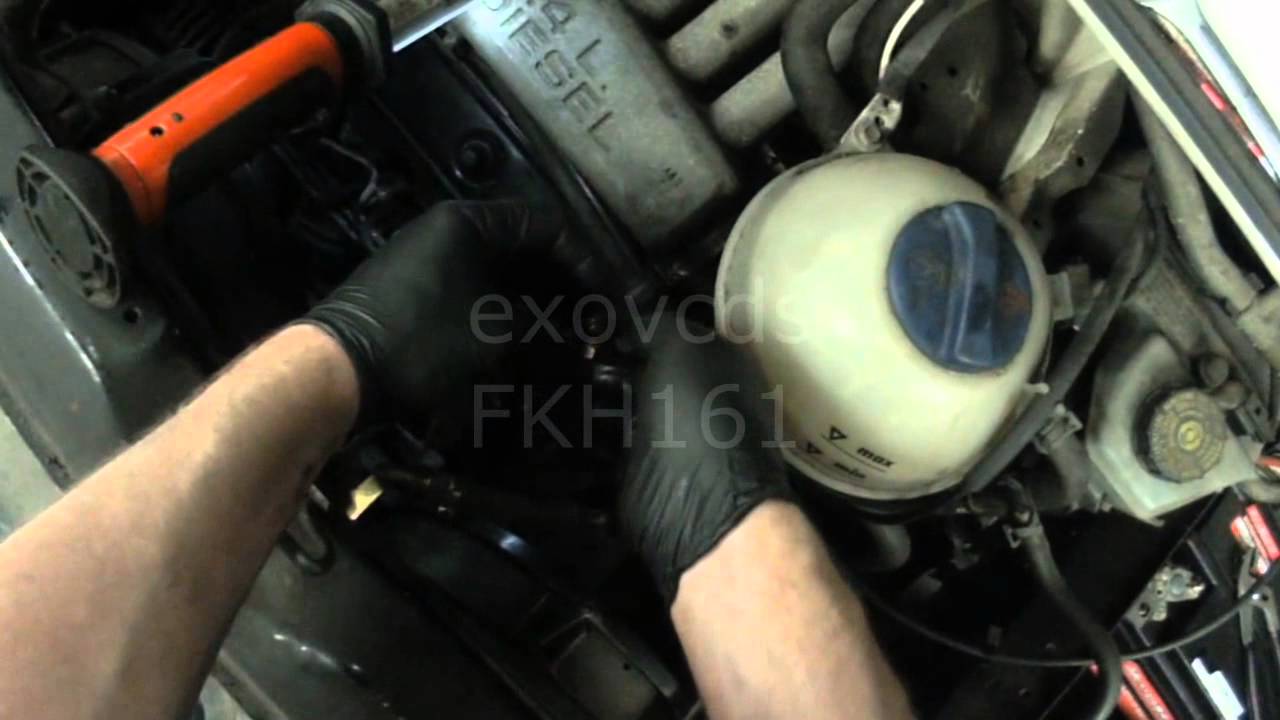 VW T4: Eurovan 2.4L Diesel Fuel Pump Priming (part 2, Fuel ... 3 4l engine diagram 